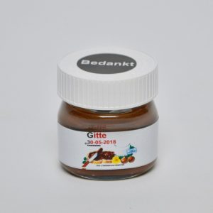 mini nutella potje