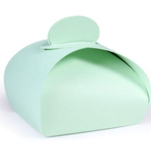 Doosje karton - bonbondoosje aqua