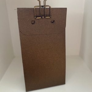 hoog doosje brui metallic