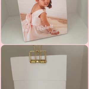 doosje met foto communie