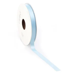 satijnlint lichtblauw